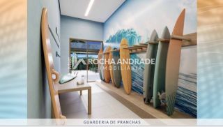 Apartamento 1 /4 Jaguaribe nascente vista mar