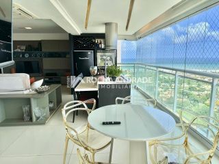 Apartamento com 3 suites, 152M², vista panoramica para o mar, Patamares Salvadoe BA