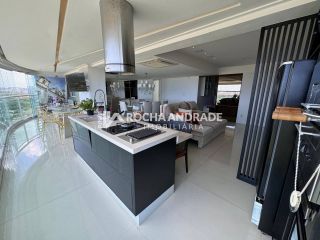 Apartamento com 3 suites, 152M², vista panoramica para o mar, Patamares Salvadoe BA