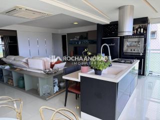 Apartamento com 3 suites, 152M², vista panoramica para o mar, Patamares Salvadoe BA