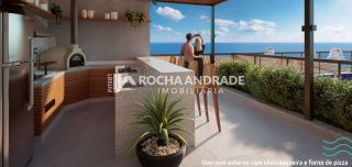 Apartamento 3 suítes vista mar