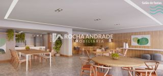 Apartamento 3 suítes vista mar