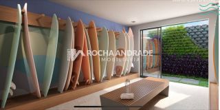 Apartamento 3 suítes vista mar