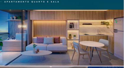 Apartamento de 1 dormitório com 1 vaga vaga.