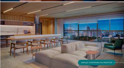 Apartamento de 1 dormitório com 1 vaga vaga.
