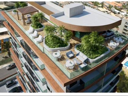 Apartamento de dois dormitórios pé na areia na pedra do sal
