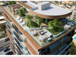 Apartamento de dois dormitórios pé na areia na pedra do sal