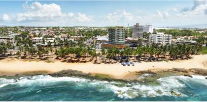Apartamento de dois dormitórios pé na areia na pedra do sal