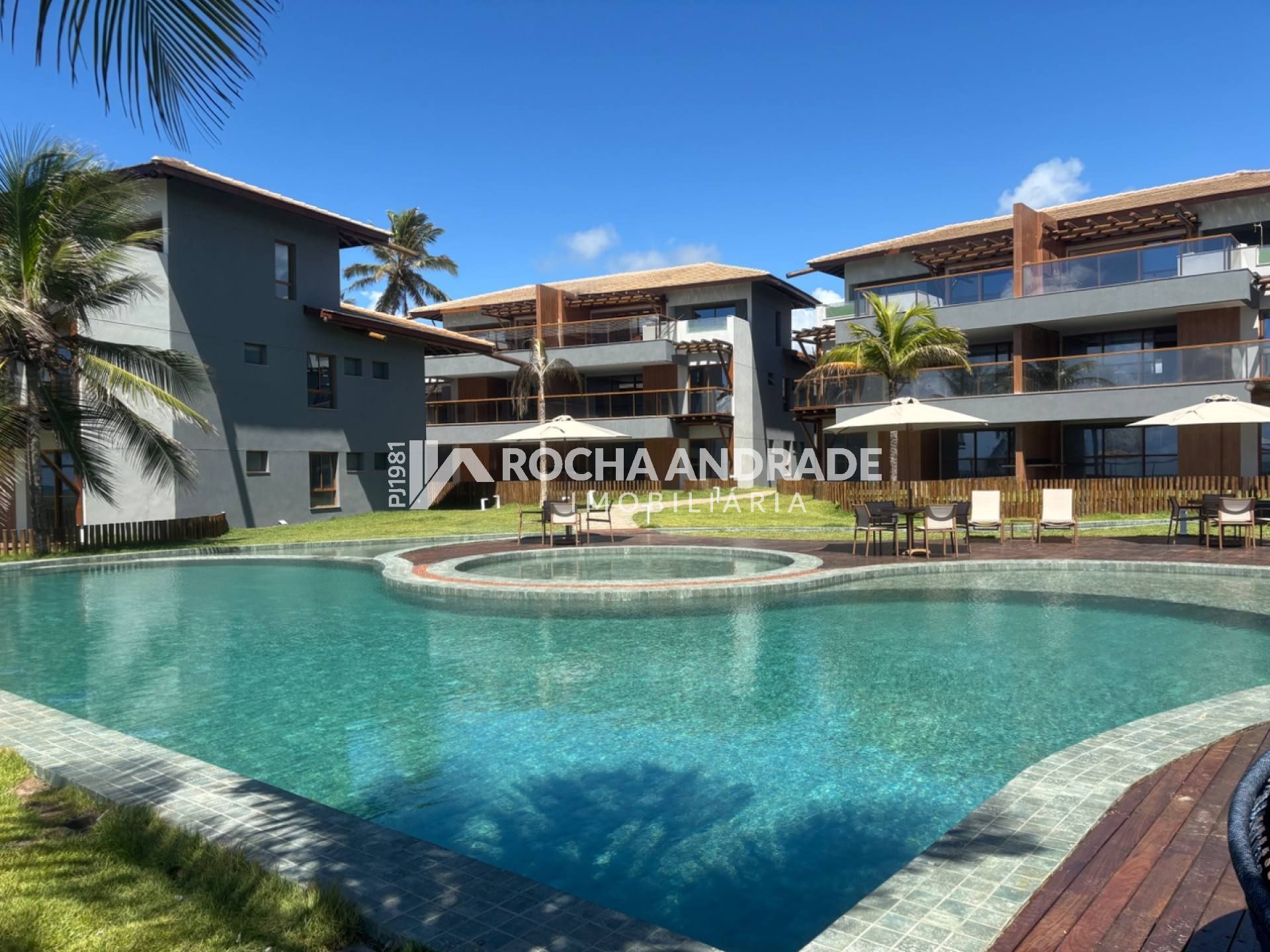 Village de 2 suítes pé na areia em Itacimirim