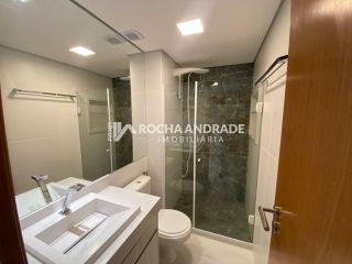 Apartamento 2/4 com escritório (convertido em 3º quarto), vista mar deslumbrante – Porteira Fechada – Jaguaribe