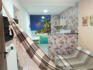 Apartamento 1 quarto com suíte quadra mar