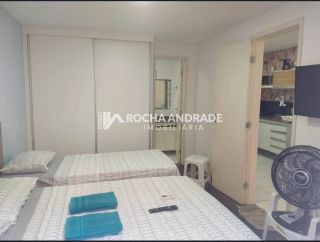 Apartamento 1 quarto com suíte quadra mar