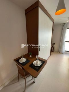 Studio Mobiliado no Caminho das Árvores – Porteira Fechada – Último Andar