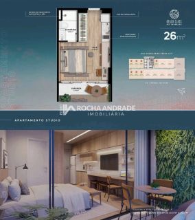 Studio Moderno no Rio Vermelho – 26m² • Andar Intermediário • Entrega em Nov/2025