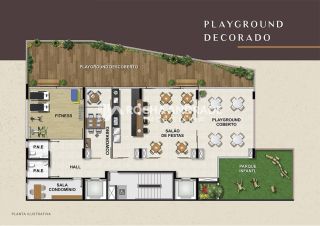 Apartamento 1/4 e Sala Novo na Graça