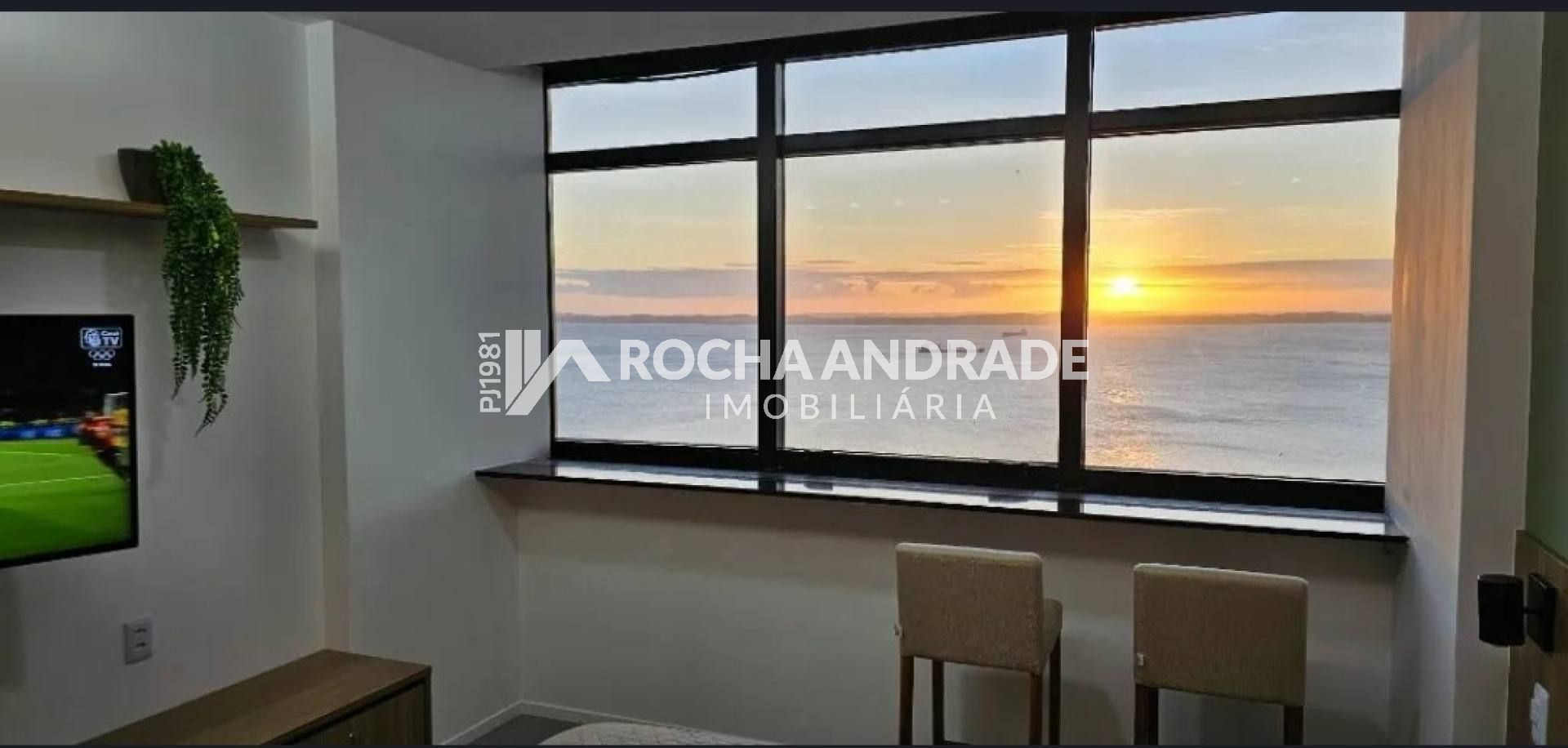 Flat com Vista Mar - Pronto para Morar ou Rentabilizar - Porteira Fechada