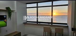 Flat com Vista Mar - Pronto para Morar ou Rentabilizar - Porteira Fechada