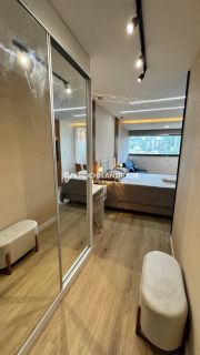 Studio mobiliado frente mar