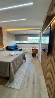 Studio mobiliado frente mar