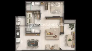 Apartamento Para Vender com 03 quartos 01 suítes no bairro Costa Azul em Salvador