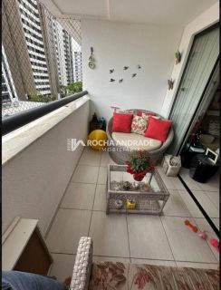 Apartamento na Pituba de 2/4 com Lazer completo para família