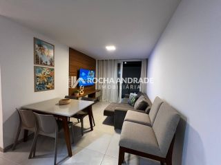 Village Guarajuba, 2 quartos, mobiliado.