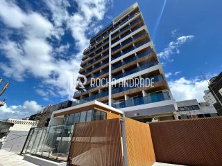 Quarto e Sala no Smart Marazul, com 31m² e vista mar permanente