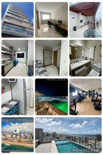 Apartamento à venda na Pituba, studio vista mar.