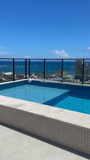 Apartamento à venda na Pituba, studio vista mar.