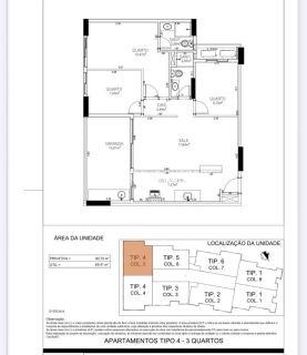 Apartamento à venda Frontal e Vista Mar em Jaguaribe
