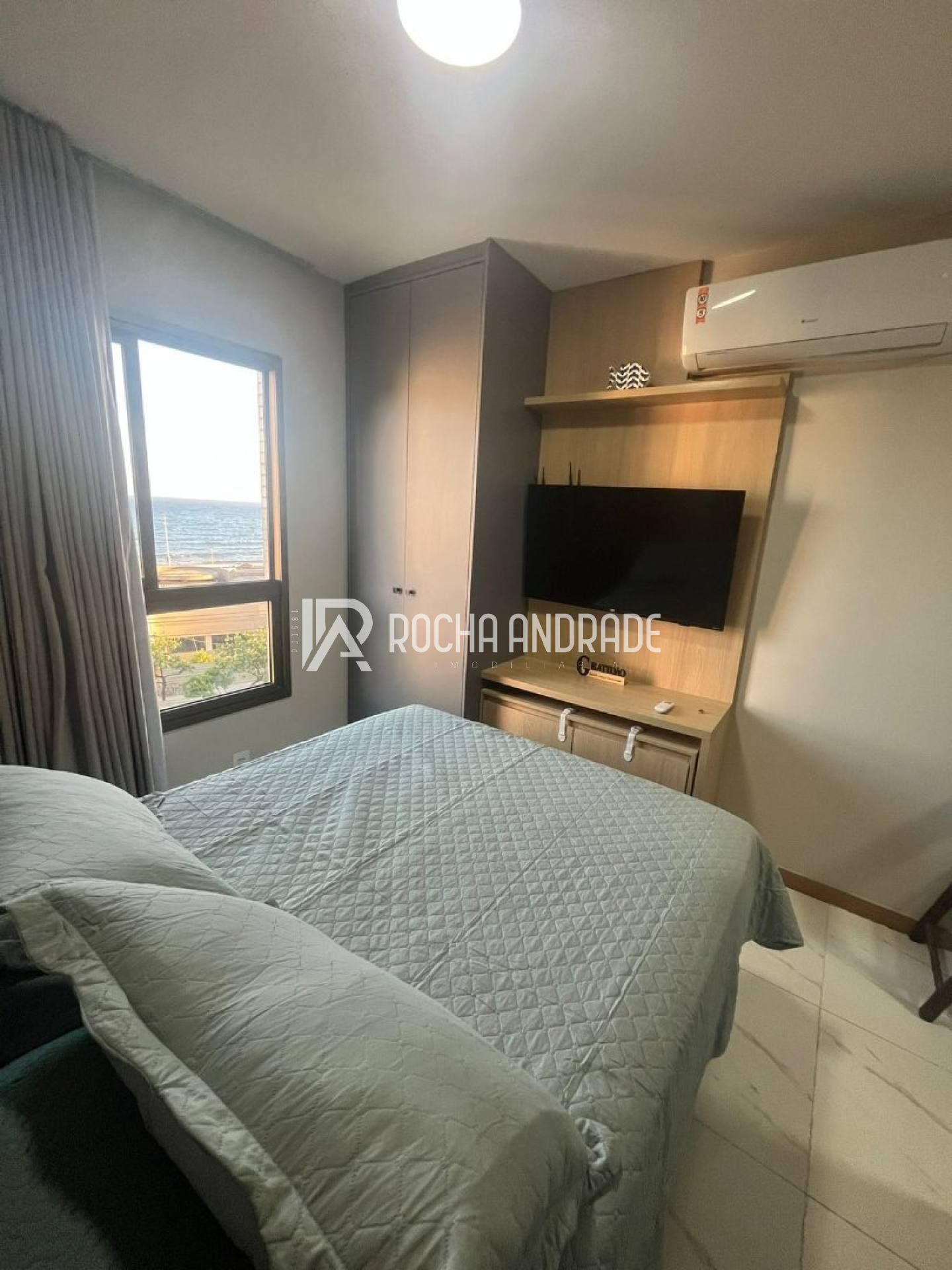 Lindo Studio com vista mar - porteira fechada -Oportunidade de investimento