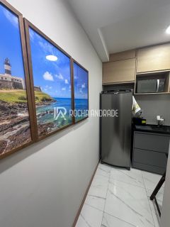 Lindo Studio com vista mar - porteira fechada -Oportunidade de investimento
