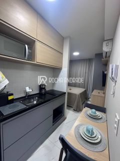 Lindo Studio com vista mar - porteira fechada -Oportunidade de investimento