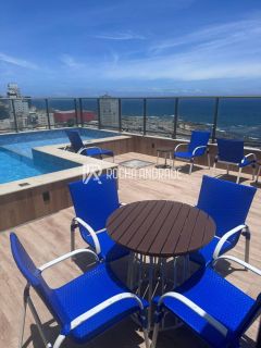 Lindo Studio com vista mar - porteira fechada -Oportunidade de investimento