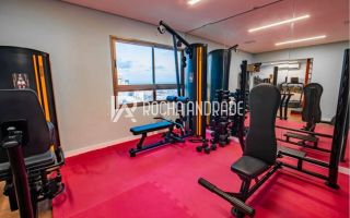 Lindo Studio com varanda e vista mar - porteira fechada -Oportunidade de investimento