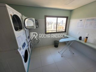 Lindo Studio com varanda e vista mar - porteira fechada -Oportunidade de investimento