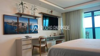 STUDIO FRENTE MAR DECORADO À VENDA – ARMAÇÃO