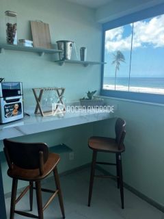 STUDIO FRENTE MAR DECORADO À VENDA – ARMAÇÃO