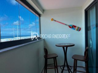 STUDIO FRENTE MAR DECORADO À VENDA – ARMAÇÃO
