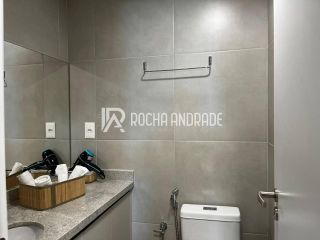 STUDIO FRENTE MAR DECORADO À VENDA – ARMAÇÃO