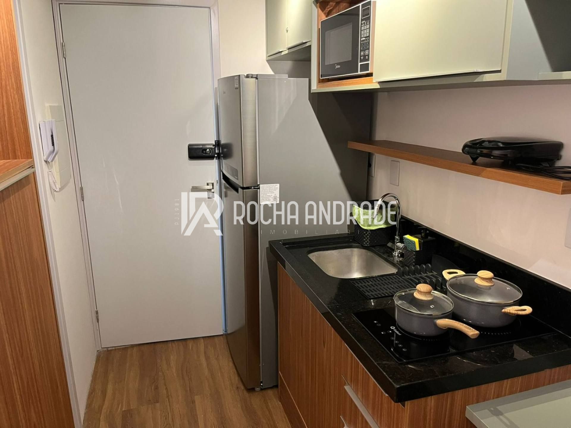 Studio venda Pituba, vista mar, decorado.