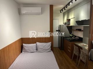 Studio venda Pituba, vista mar, decorado.