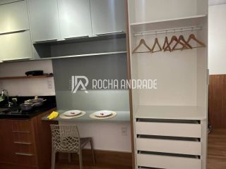 Studio venda Pituba, vista mar, decorado.