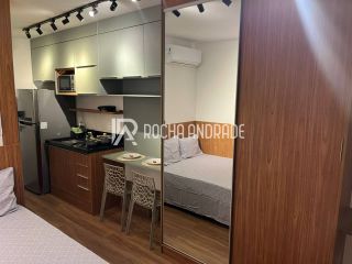 Studio venda Pituba, vista mar, decorado.