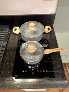 Studio venda Pituba, vista mar, decorado.