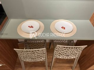 Studio venda Pituba, vista mar, decorado.