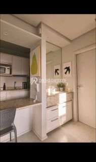 Apartamento venda Rio Vermelho, 1 quarto, vista mar.