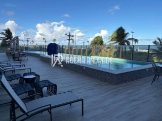 Apartamento Venda Jaguaribe, 3 quartos, vista mar total.