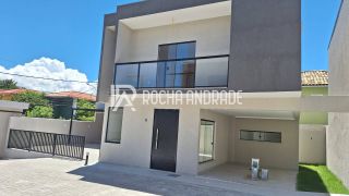 Casa venda lauro de freitas buraquinho 4 quartos 4/4 com suite condominio fechado