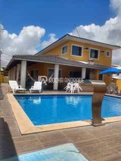 Casa a venda 7 suítes porteira fechada em guarajuba